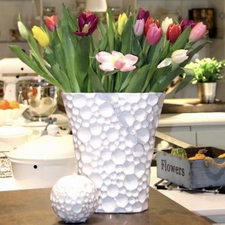 Vase MELINA Casablanca H 31 cm