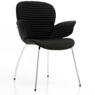 40 01 S M 0003 Calixo Vierbeinstuhl Vollpolster A R U B A T U B E Schwarz 324x324 Köhl CALIXO® Design-Schalenstuhl mit Vollpolsterung