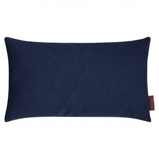 Kissen Magma FELT dunkelblau mit Federfüllung 30x50