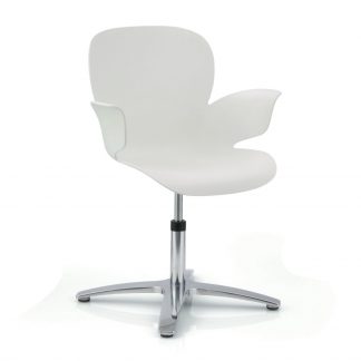 CALIXO Design Schalenstuhl auf Gleitern Köhl CALIXO® Design-Schalenstuhl drehbar auf Gleitern