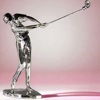 Skulptur Golfer STANLEY Höhe 23 cm