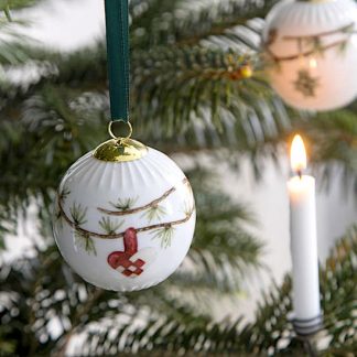 Weihnachtskugel HAMMERSHOI Kähler Edition 2018 | 2019 ø 6,0 cm