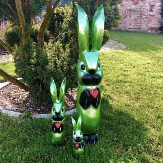 Osterdeko Hase SKIPPIE Pape Höhe 10 | 20 | 33 | 65 cm