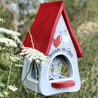 Vogelfutterhaus mit Ständer Gemeinsames Glück Vogelvilla