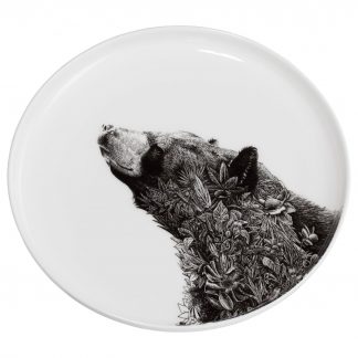 Teller ASIATIC BLACK BEAR Marini Ferlazzo Maxwell & Williams ø 20 cm