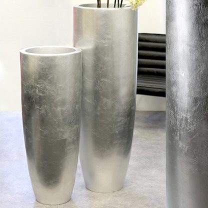 Bodenvase KONUS Casablanca silber H 115 | 92 cm