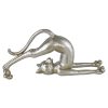 Katzen Trio CAT-AEROBIC silber turnend