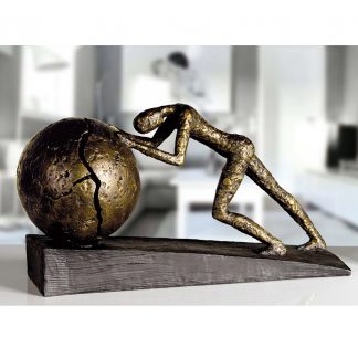 Skulptur HEAVY BALL Casablanca H 21,0 cm