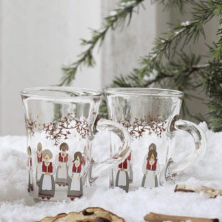 Weihnachts-Hot Drink Glas 2er Set 2021 HOLMEGAARD CHRISTMAS