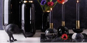 Vasen Gift Company Saigon midnight blue gold