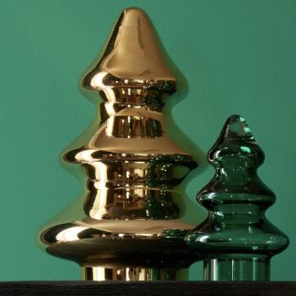 Deko Weihnachtsbaum gold SAPIN GiftCompany Höhe 26 cm