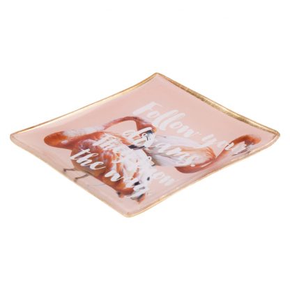 Glasteller Flamingo Giftcompany 100x08x100 Cm 1 416x416