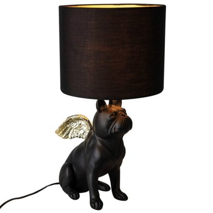 Tischlampe Bulldogge FLYING BULLI Casablanca Höhe 55 cm