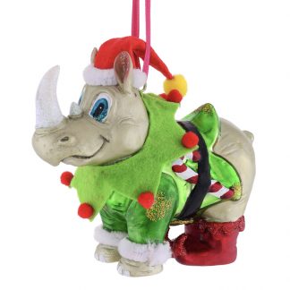 Weihnachtsbaumschmuck NASHORN-ELFE GiftCompany H 11 cm