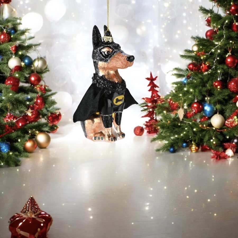 Weihnachtsbaumschmuck BATDOG GiftCompany H 15 cm