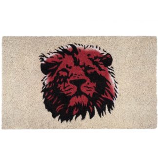 Fußmatte Kokosmatte LION GiftCompany 45 x 75 cm