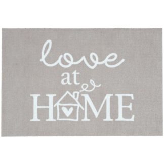 Schmutzfangmatte Fußmatte waschbar LOVE AT HOME GiftCompany 50 x 75 cm