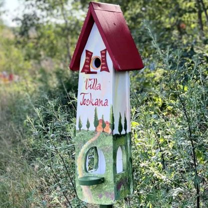 Vogelhaus mit Ständer Toskana Vogelvilla