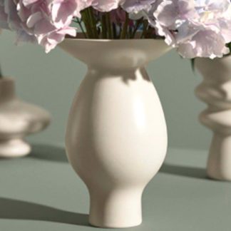 Vase KONTUR Kähler weiß H 25 cm