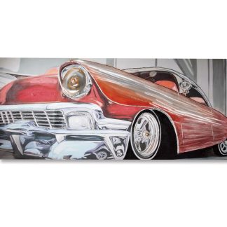 Leinwandbild CLASSIC CAR Casablanca 3D 80x180 cm