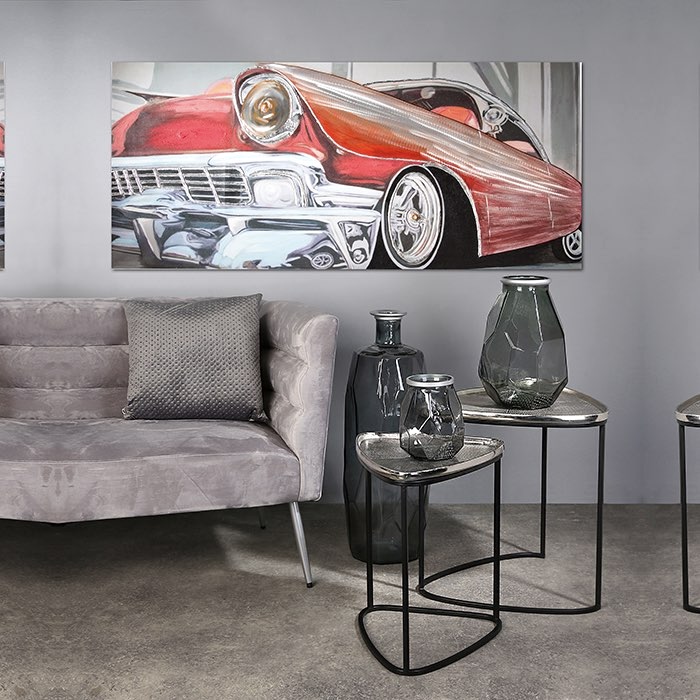 Leinwandbild CLASSIC CAR Casablanca 3D 80x180 cm