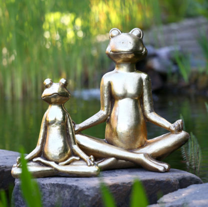 Figur YOGA FROSCH Achim Casablanca H 50 cm | 34 cm