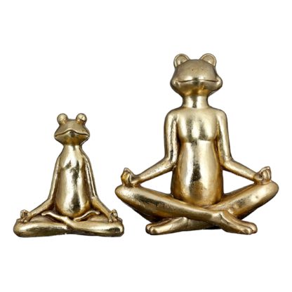 Figur YOGA FROSCH Achim Casablanca H 50 cm | 34 cm