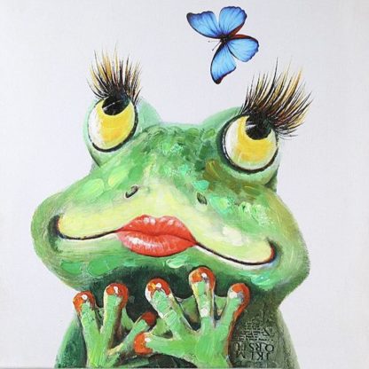 Leinwandbild auf Keilrahmen 2er Set FROGS Casablanca 40x40 cm