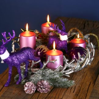 Adventskranz TWIGS Casablanca silber ø 42 cm