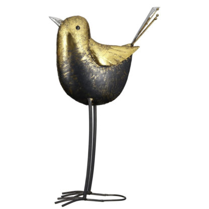 Metallvogel GOLDFLÜGLER Casablanca H 48 cm