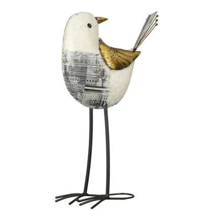 Metallvogel GOLDFLÜGLER Casablanca H 48 cm