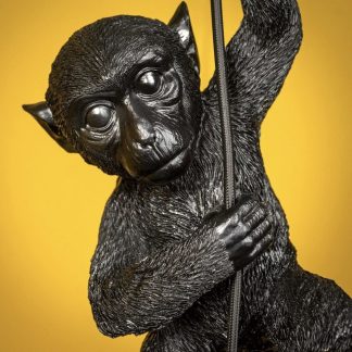 Pendelleuchte Affe CHIP schwarz Werner Voß Höhe 38 cm