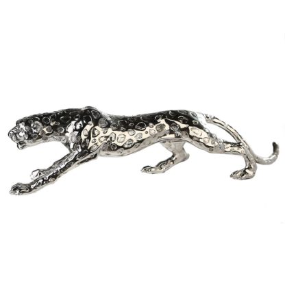 Figur GEPARD Casablanca antiksilber L 145 | 90 cm