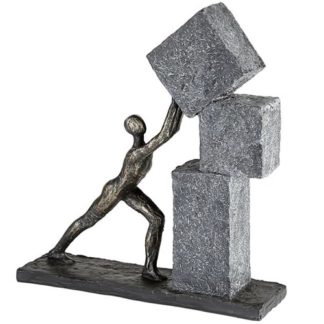 Skulptur STACKING Casablanca bronze H 30,5 cm