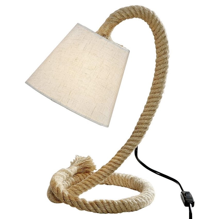 Tischlampe maritim SCHIFFSTAU Höhe 35 cm