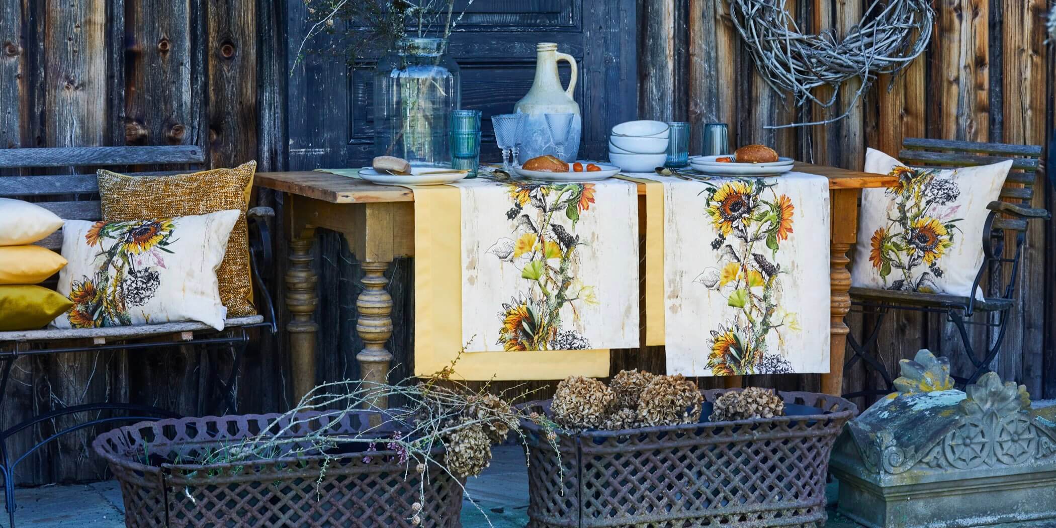 Herbttextilien | Herbst Kissen & Herbst Tischdecken