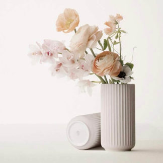 LYNGBY Vase rosé Porzellan H 25 cm