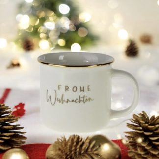 Weihnachtstasse FROHE WEIHNACHTEN Werner Voß 0,35 l