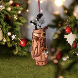 Weihnachtsbaumschmuck GOLFBAG GiftCompany H 15 cm