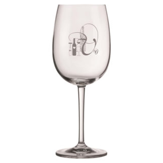 Räder Weinglas Flasche & Glas H 22 cm