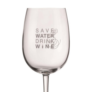 Räder Weinglas Save Water Drink Wine H 22 Cm 1 1 324x324