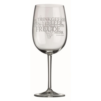 Räder Weinglas ein Trinkgefäß H 22 cm