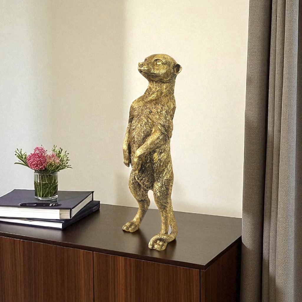 Deko Figur Erdmännchen EDDY Werner Voß Höhe 46 cm