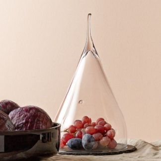 Käseglocke Glasglocke NUDE GLASS FROMAGE Kristall klar H 36 cm