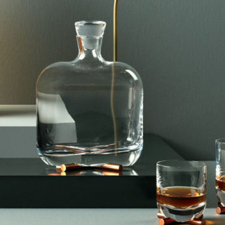 Karaffe Whiskykaraffe NUDE GLASS CAMP Kristall 1,5 l