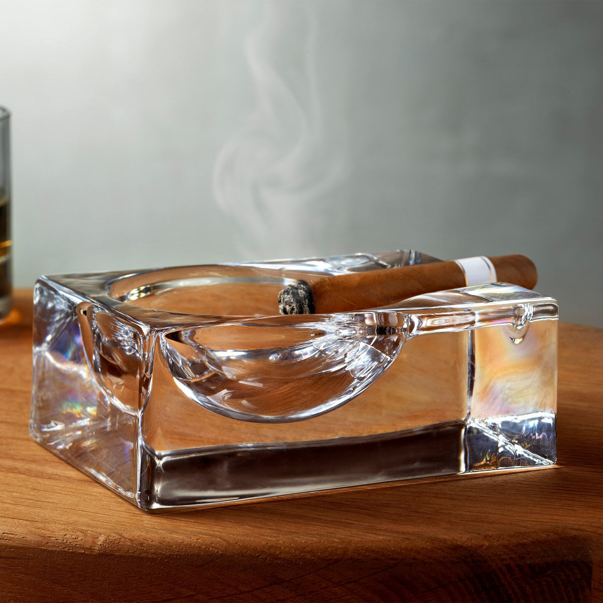 Zigarren Aschenbecher NUDE GLASS SHADE Kristall