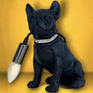 Tischlampe Bulldogge FRANCIS schwarz Werner Voß Höhe 29 cm