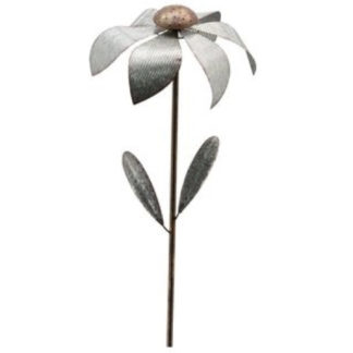 Windrad Blume / Metall Windrad Garten H 159 cm