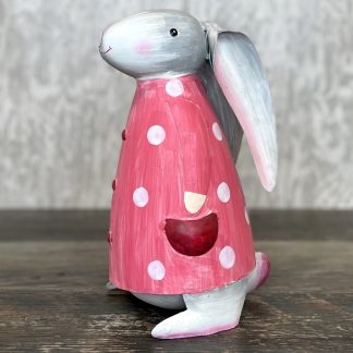 Deko Hase BETTY pink Höhe 26 cm Pape Kunstgewerbe