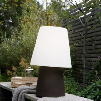 LED Solarleuchte | Solarlampe Garten 8 seasons design No. 1 anthrazit Höhe 60 cm